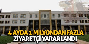 4 ayda 1 milyondan fazla ziyaretçi yararlandı