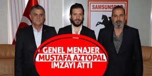 Genel Menajer Mustafa Aztopal imzayı attı