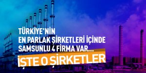 Türkiye'nin en parlak şirketleri içinde Samsunlu 4 firma var