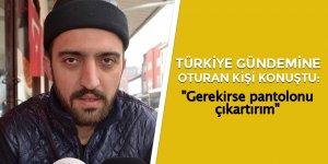 Poşetin paralı olmasına tepki gösteren adam konuştu