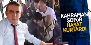 Samsun'da kahraman şoför hayat kurtardı 