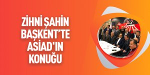 Başkan Zihni Şahin, başkentte ASİAD'ın konuğu