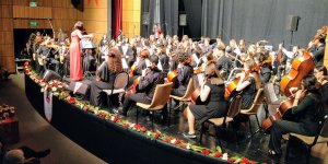 Samsun'da lise öğrencileri büyüledi