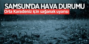 Samsun’da hava durumu