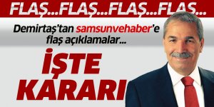 Necattin Demirtaş kararını verdi
