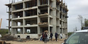 Samsun'da inşaatın 5. katından düşen işçi öldü