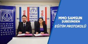 MMO Samsun Şubesinden eğitim protokolü
