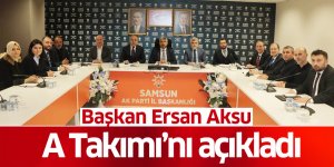 Başkan Ersan Aksu A Takımı'nı açıkladı