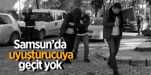 Samsun'da uyuşturucu operasyonu: 3 gözaltı 