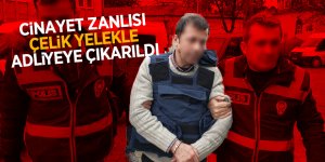 Samsun’da cinayet zanlısı çelik yelekle adliyeye çıkarıldı 