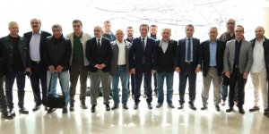 Osman Genç, gazetecilerle buluştu