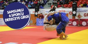 Samsunlu 6 sporcu dereceye girdi