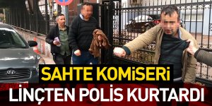 Samsun'da sahte komiseri linçten polis kurtardı