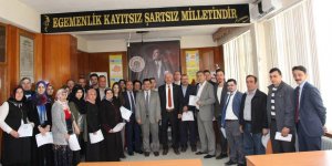 Alaçam’da girişimcilik kursu sertifika töreni