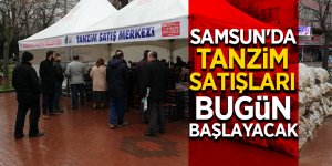 Samsunlulardan tanzim satışlarına yoğun ilgi
