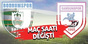 Maçın saati değişti