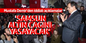 Demir: “Hizmet için yol yürüyoruz”