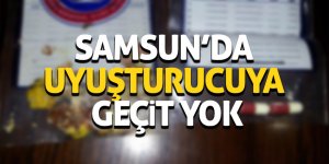 Samsun’da 2’si kadın 4 zanlı uyuşturucudan yakalandı