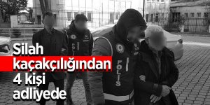 Samsun merkezli silah kaçakçılığı zanlıları adliyede