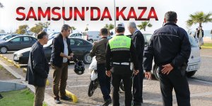 Samsun'da kaza: 1 yaralı