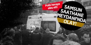 Boğazına bıçak dayanan kişiyi polis kurtardı
