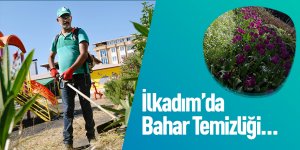 İlkadım'da 23 Nisan Çocuk Bayramı öncesi bahar temizliği