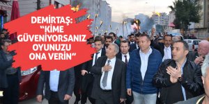 Demirtaş: “Kime güveniyorsanız oyunuzu ona verin”