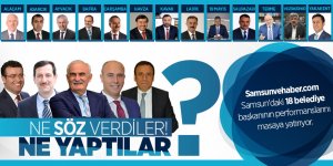 Samsun'un 18 Belediye Başkanı Masaya Yatırılıyor