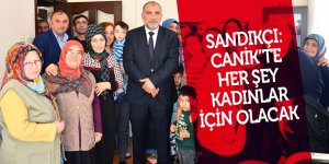 Sandıkçı’dan kadınlara müjde