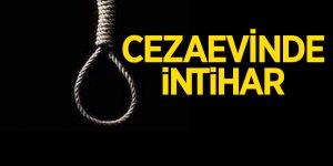 Cezaevinde mahkum kendini astı