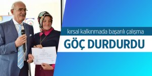 Kırsal kalkınmada başarılı çalışma