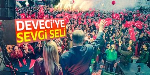 Deveci'ye sevgi seli