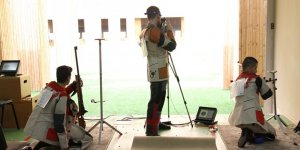 Ateşli silahlar grup müsabakaları Bafra'da başladı