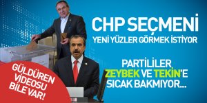 CHP Tabanı Zeybek ve Tekin'e Sıcak Bakmıyor...
