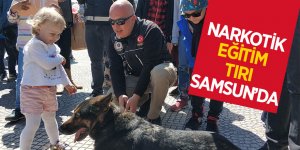 Narkotik Eğitim Tırı Samsun’da 