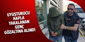 Uyuşturucu hapla yakalanan genç gözaltına alındı