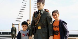 Samsun'da çocukların Atatürk sevgisi