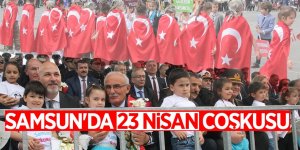 Samsun'da 23 Nisan coşkusu