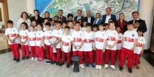 Roman çocuklar Canik'te buluştu