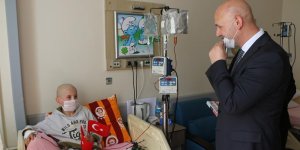 Hastanede 23 Nisan Bayramı sevinci