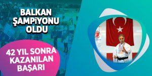 42 yıl sonra çağrıldığı milli takımda Balkan şampiyonu oldu