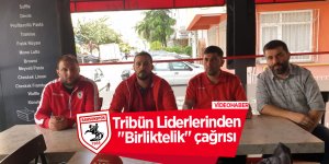 Samsunspor taraftarlarından ortak basın açıklaması