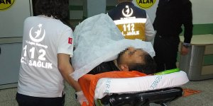 Samsun'da balkondan düşen Iraklı ağır yaralandı