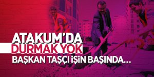 Başkan Taşçı işin başında…