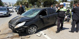 Samsun'da trafik kazası: 2 yaralı