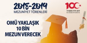 OMÜ mezuniyet törenleri 30 Mayıs'ta başlıyor
