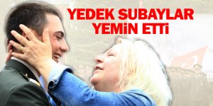 Samsun'da yedek subaylar yemin etti 
