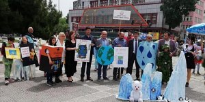 Samsun'da "İklim İçin Okul Grevi" yapıldı