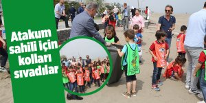 Atakum sahili için kolları sıvadılar