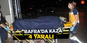 Otomobil traktöre çarptı